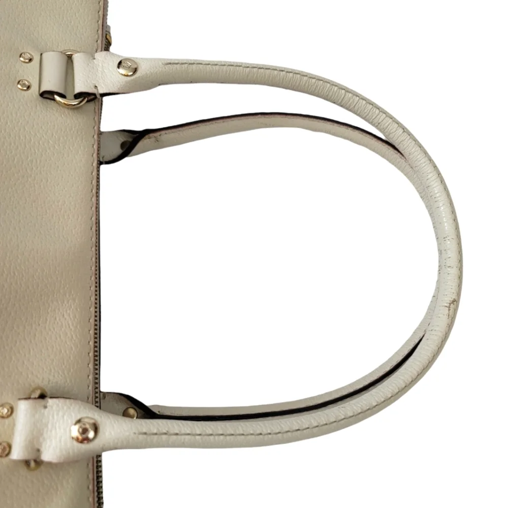 KATE SPADE Porcelain Martine Wellesley Leather Shoulder Bag - Picture 10 of 15